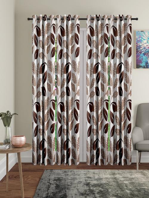 cortina designer eyelet printed home curtains - 19779680 - Very Small Image - 1