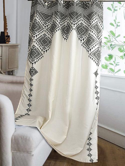 cortina designer eyelet printed home curtains - 19780156 - Very Small Image - 1