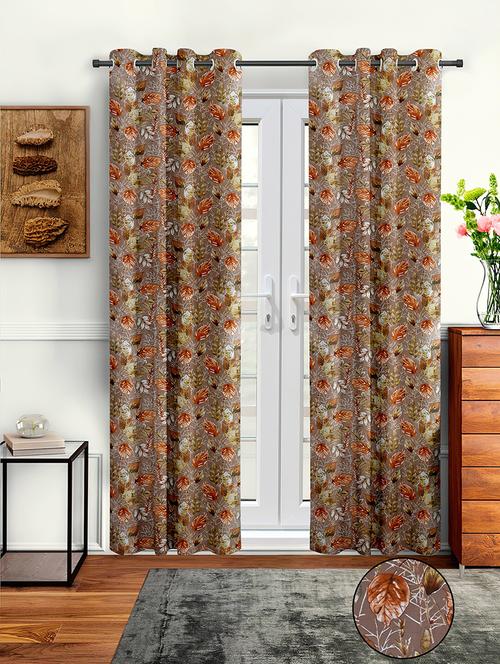 cortina designer eyelet solid home curtains - 19780635 - Very Small Image - 1