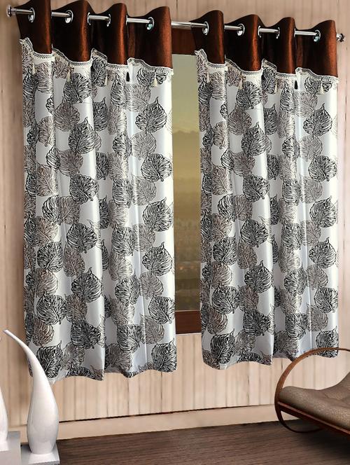 pack of 2 printed window curtains - 19780724 - Very Small Image - 1