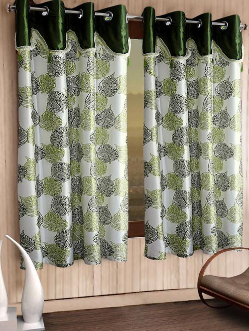 pack of 2 printed window curtains - 19780730 - Very Small Image - 1