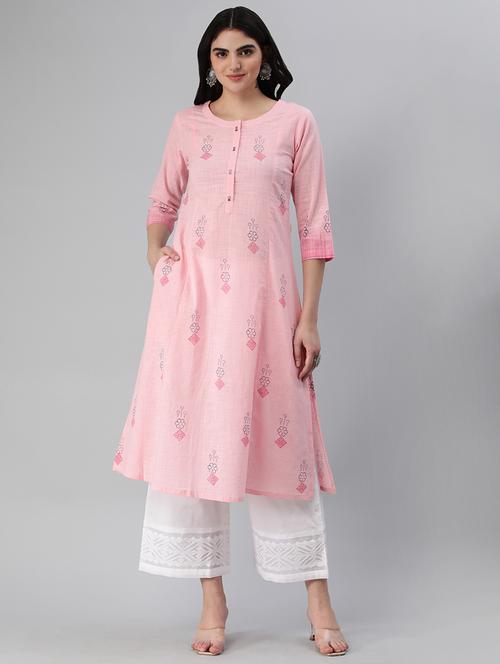 women's a-line kurta - 19783752 - Very Small Image - 1