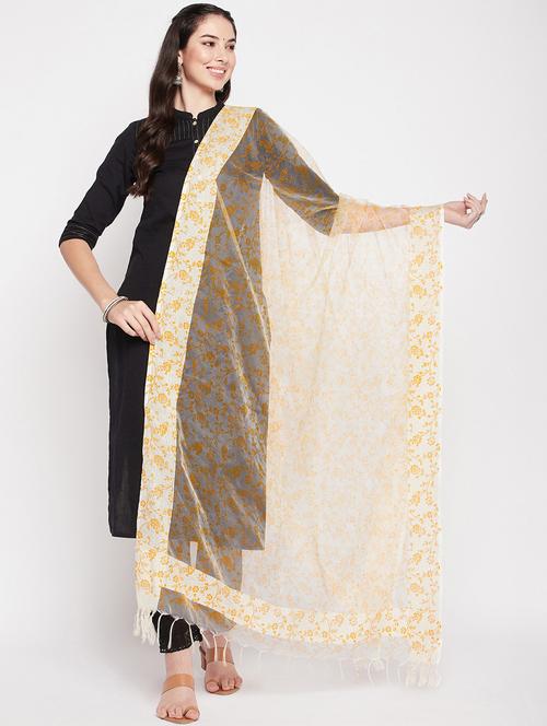 floral printed dupatta  - 19795967 - Very Small Image - 1