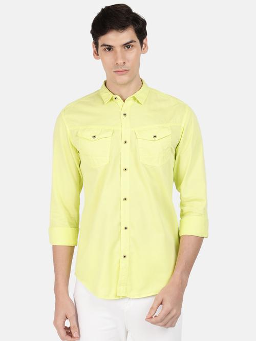 mens solid casual shirt - 19796284 - Very Small Image - 1