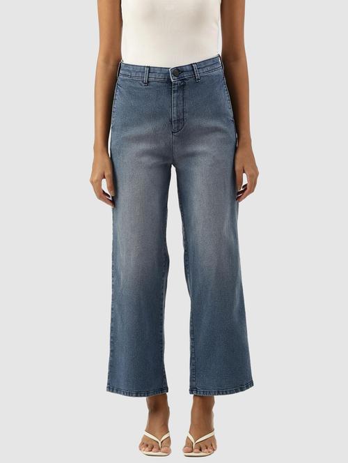 women's plain straight fit jeans - 19796358 - Very Small Image - 1