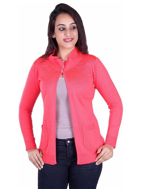 pink acrylic shrug - 19804109 - Very Small Image - 1