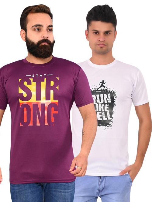 pack of 2 printed t-shirt - 19804911 - Very Small Image - 1