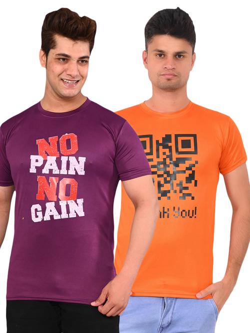 pack of 2 printed t-shirt - 19804944 - Very Small Image - 1