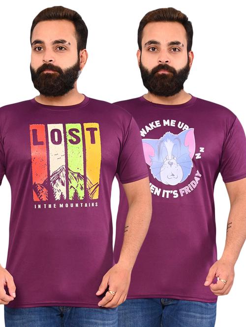 pack of 2 printed t-shirt - 19805069 - Very Small Image - 1