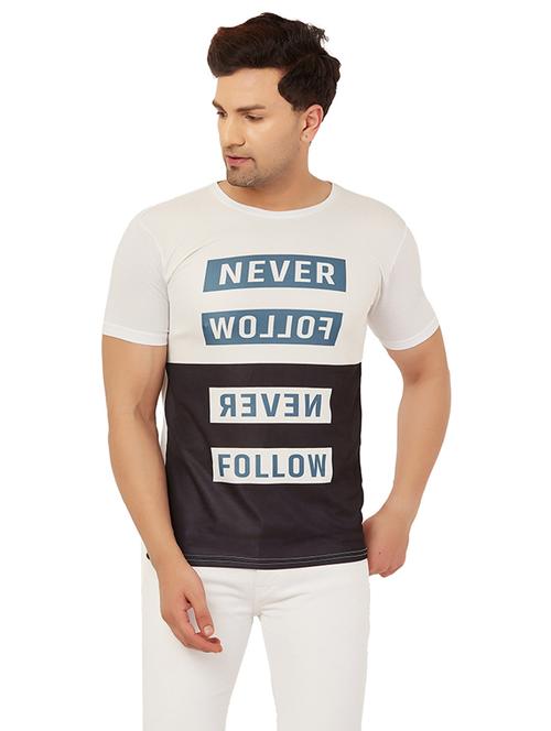 round neck printed regular t-shirt - 19805186 - Very Small Image - 1