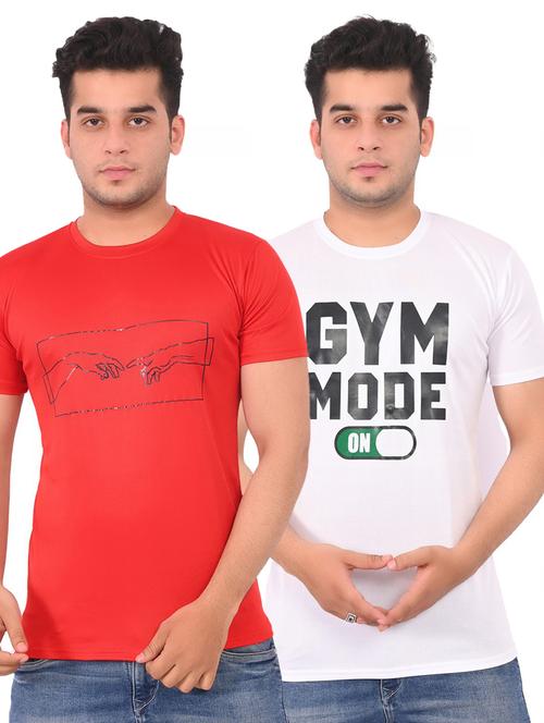 pack of 2 round neck t-shirts - 19806244 - Very Small Image - 1