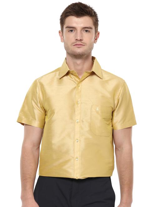 mens solid casual shirt - 19807847 - Very Small Image - 1