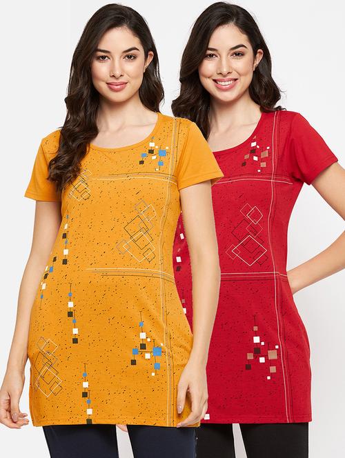 Women's T-shirt Combo - 19808058 - Very Small Image - 1