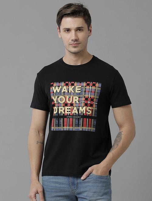 printed crew neck regular t-shirt - 19808434 - Very Small Image - 1