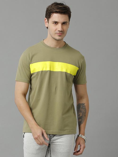 round neck printed regular t-shirt - 19808528 - Very Small Image - 1