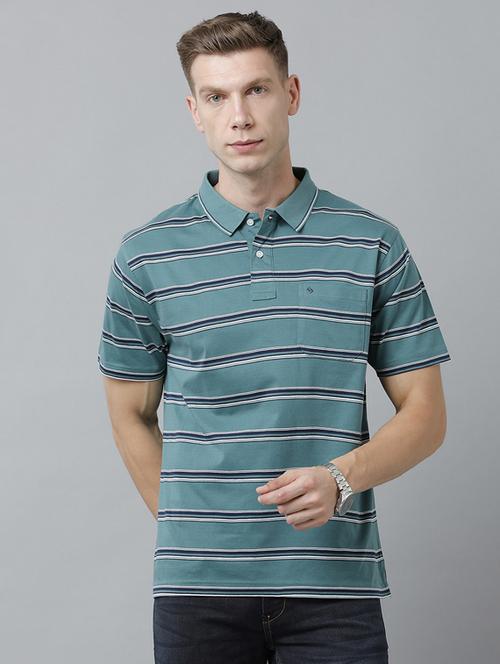 polo neck striped t-shirt - 19808608 - Very Small Image - 1