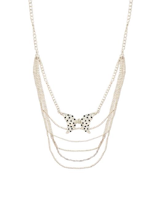 multi chain butterfly necklace - 19811 - Very Small Image - 1