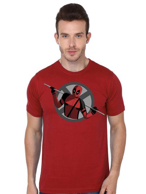 printed round neck regular t-shirt - 19814095 - Very Small Image - 1