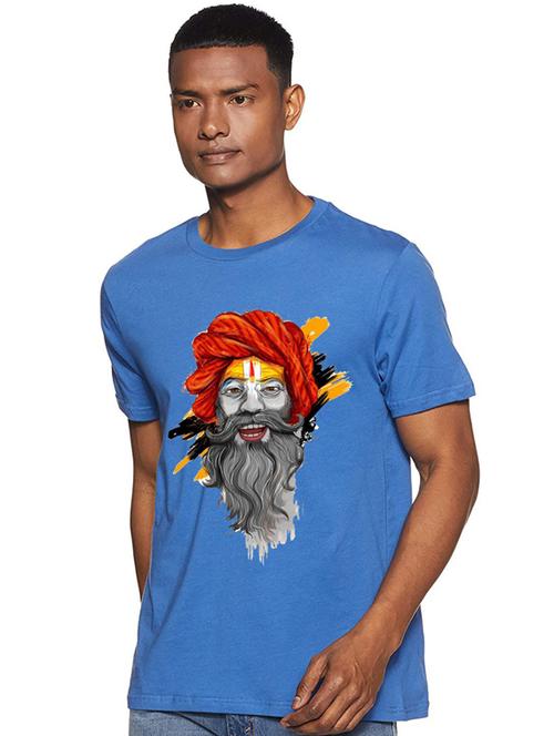 printed round neck regular t-shirt - 19814139 - Very Small Image - 1