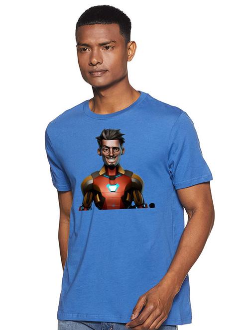 printed round neck regular t-shirt - 19814142 - Very Small Image - 1