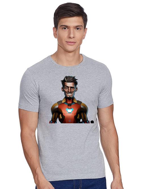 printed round neck regular t-shirt - 19814143 - Very Small Image - 1