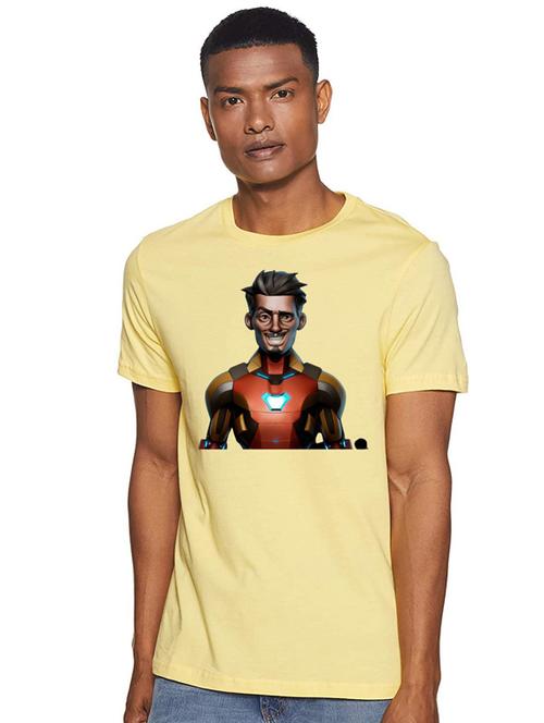 men front print short sleeve t-shirt - 19814148 - Very Small Image - 1