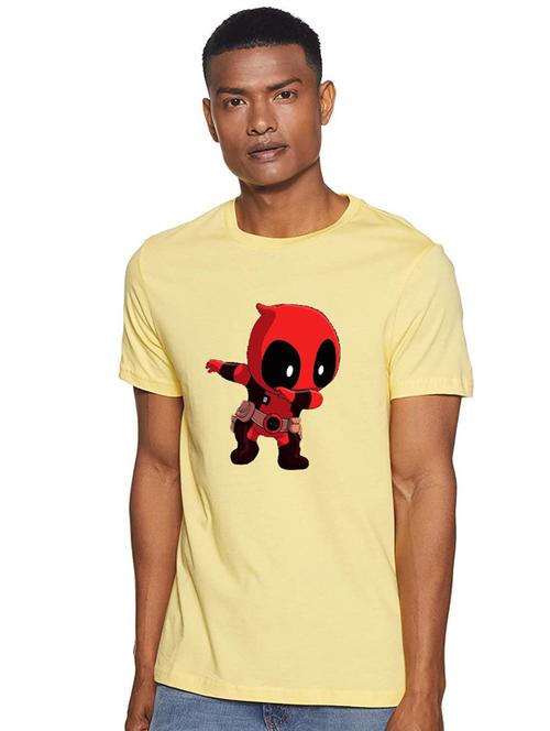 printed round neck regular t-shirt - 19814168 - Very Small Image - 1