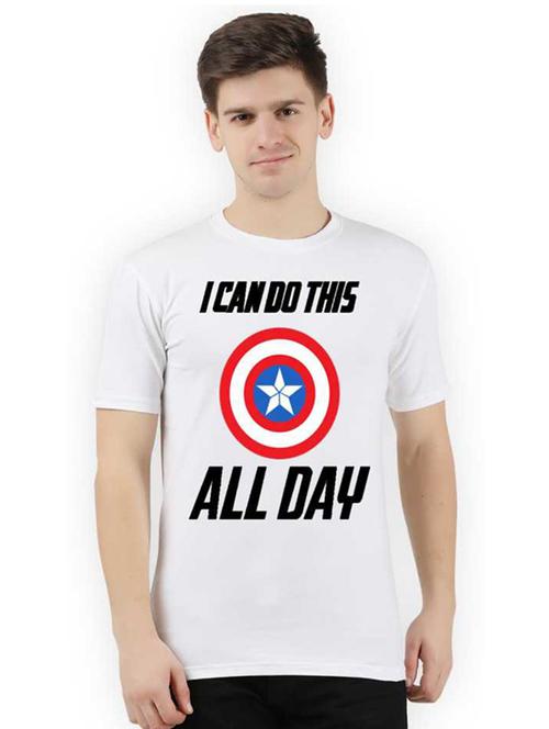 printed round neck regular t-shirt - 19814401 - Very Small Image - 1