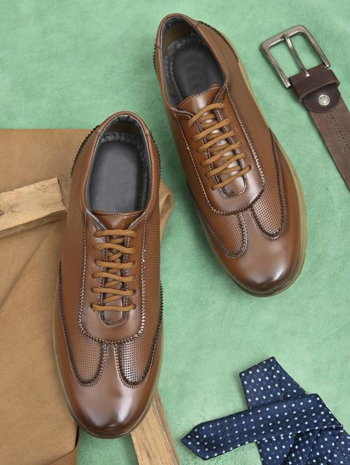 brown lace up shoes - 19814638 - Very Small Image - 1
