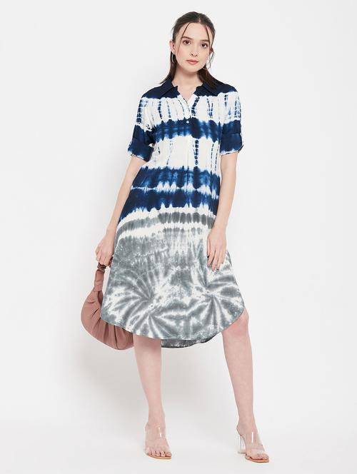 women's  polka dots dress - 19814661 - Very Small Image - 1