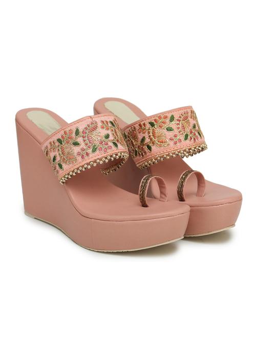 pink solid toe separator wedge - 19815172 - Very Small Image - 1