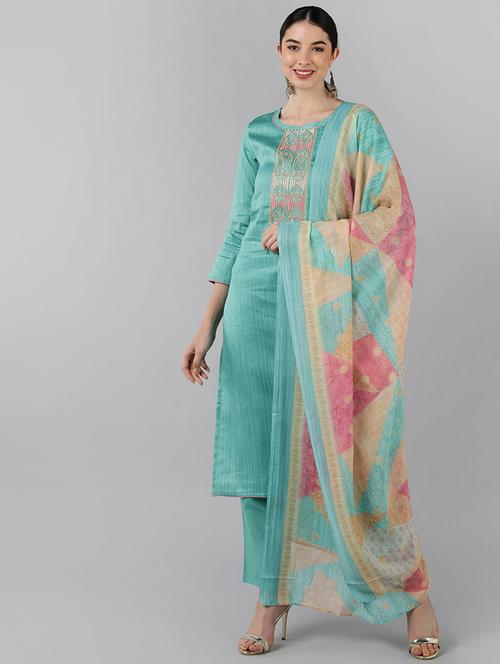 self design print suit set - 19816598 - Very Small Image - 1