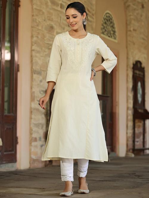 women's a-line kurta - 19818866 - Very Small Image - 1