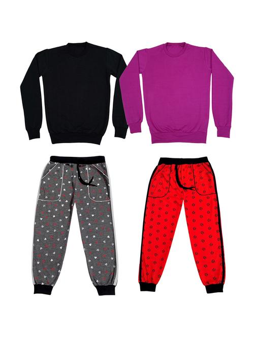 pack of 2 round neck full length set - 19820426 - Very Small Image - 1