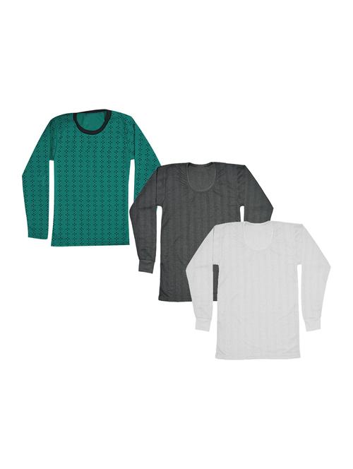 pack of 3 round neck regular tees - 19822078 - Very Small Image - 1