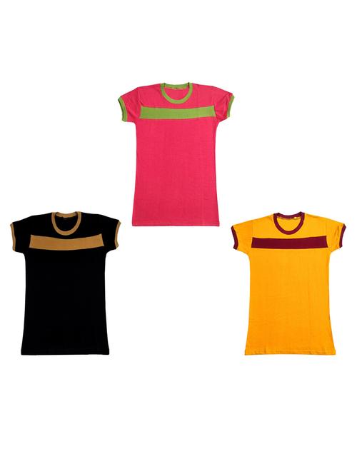 pack of 3 round neck t-shirts - 19822855 - Very Small Image - 1