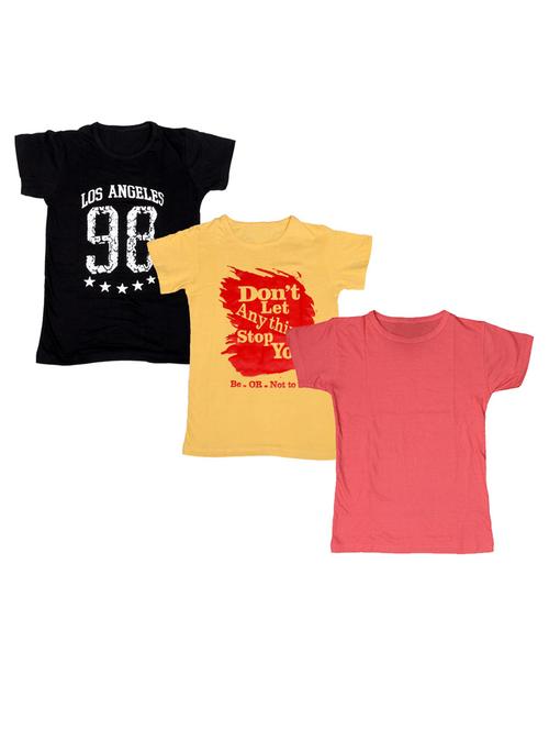 pack of 3 round neck t-shirts - 19823005 - Very Small Image - 1