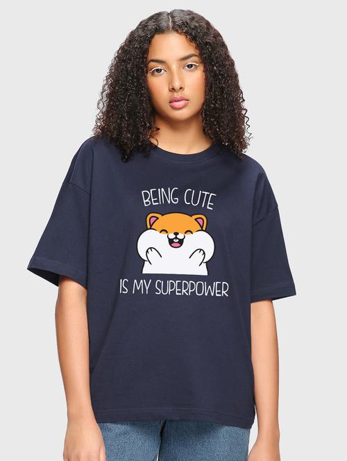 round neck printed tee - 19826468 - Very Small Image - 1