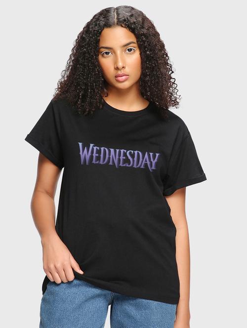 round neck printed tee - 19826504 - Very Small Image - 1