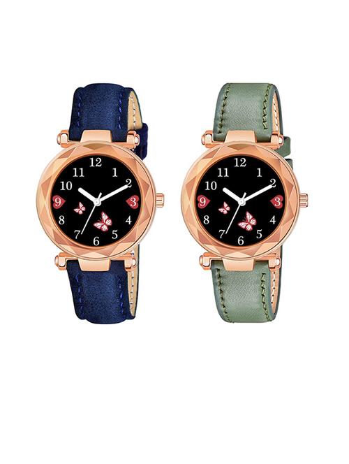 niyatinx women's analog watch combo - 19828043 - Very Small Image - 1