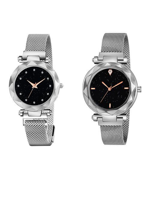 pack of 2 niyatinx women's analog watch - 19828133 - Very Small Image - 1