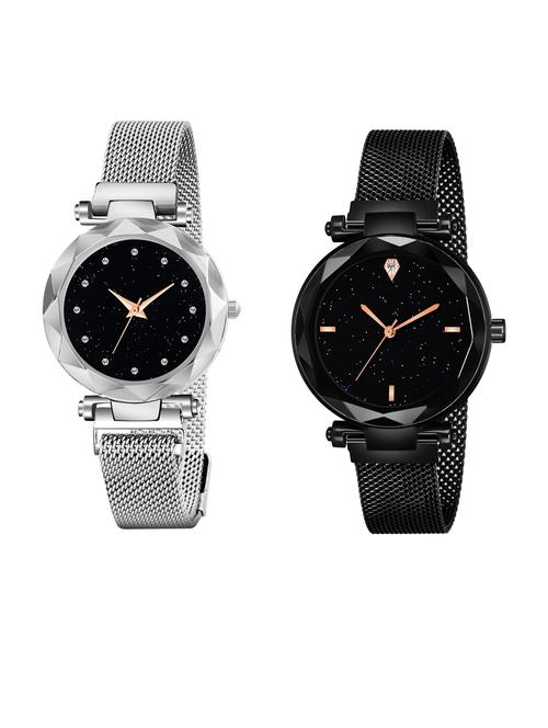 pack of 2 niyatinx women's analog watch - 19828139 - Very Small Image - 1