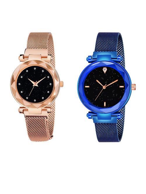 pack of 2 niyatinx women's analog watch - 19828155 - Very Small Image - 1