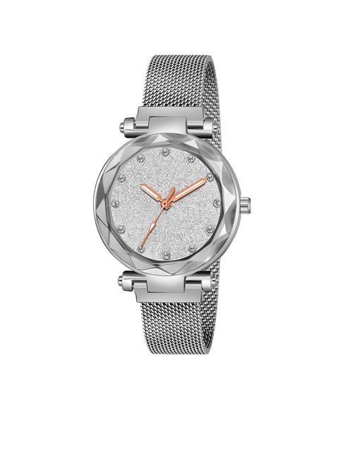 magnetic mesh strap analog watch  - 19828253 - Very Small Image - 1