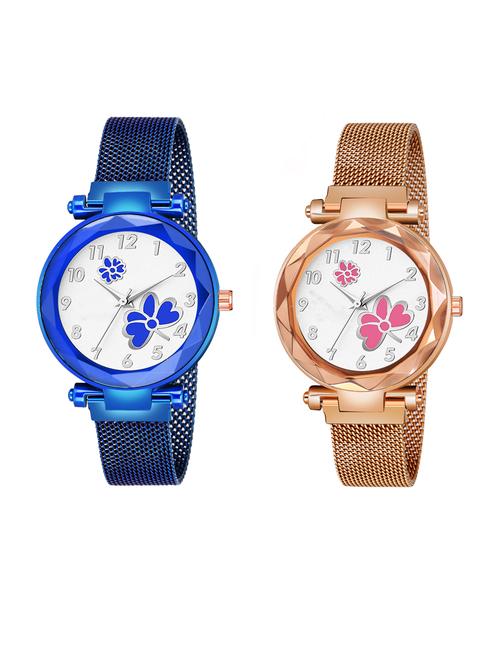 pack of 2 niyatinx women's analog watch - 19828266 - Very Small Image - 1
