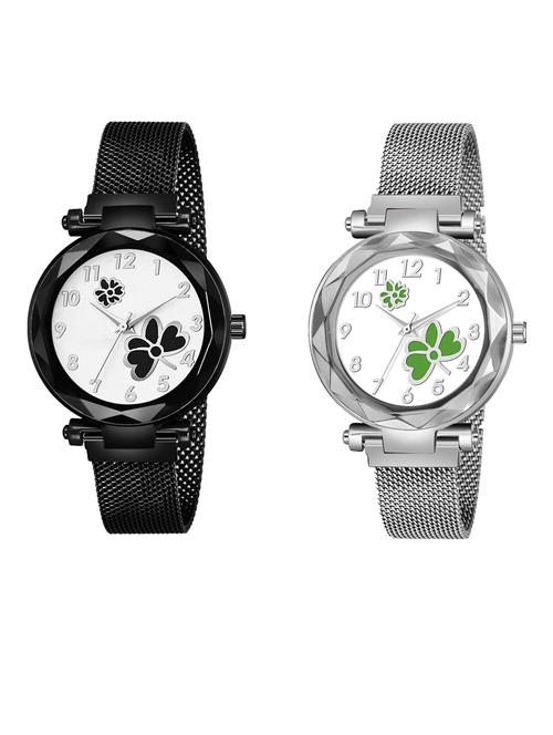 pack of 2 niyatinx women's analog watch - 19828277 - Very Small Image - 1