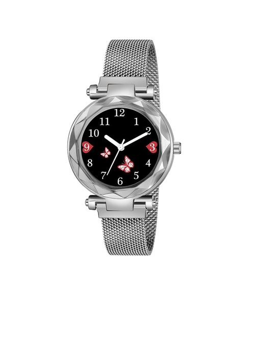 magnetic mesh strap analog watch  - 19828377 - Very Small Image - 1