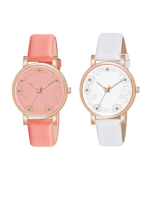pack of 2 niyatinx women's analog watch - 19828526 - Very Small Image - 1