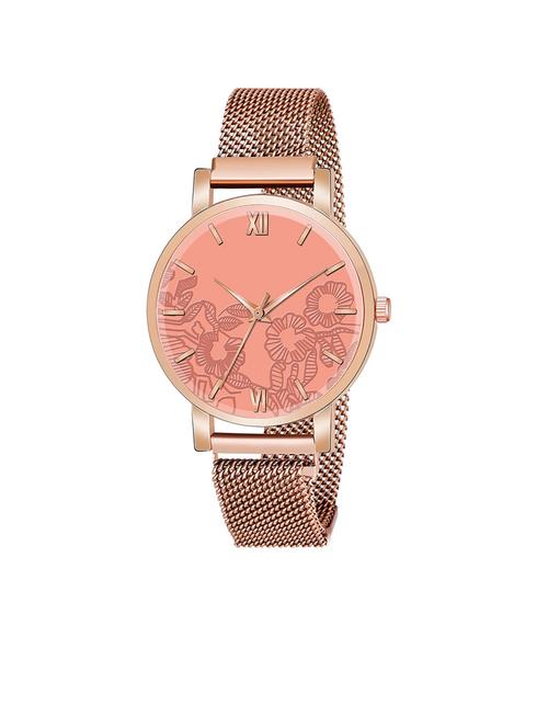 magnetic mesh strap analog watch  - 19828530 - Very Small Image - 1