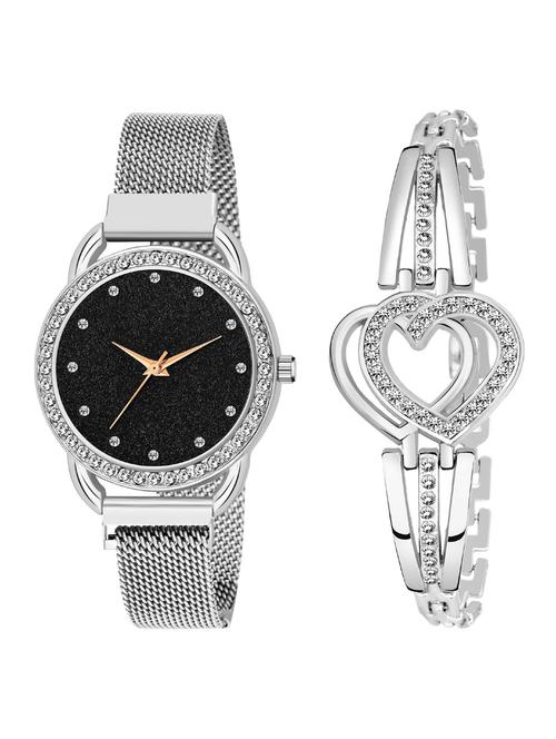 niyatinx women's analog watch combo - 19828748 - Very Small Image - 1
